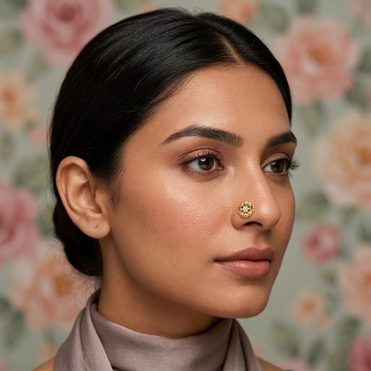 Circle Of Hearts Nose Pin