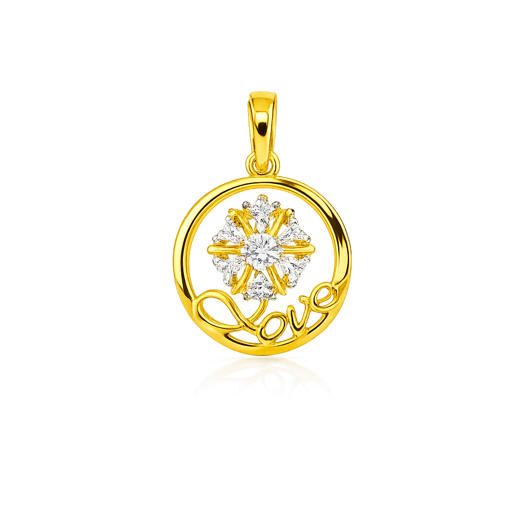 Love Radiance Diamond Pendant