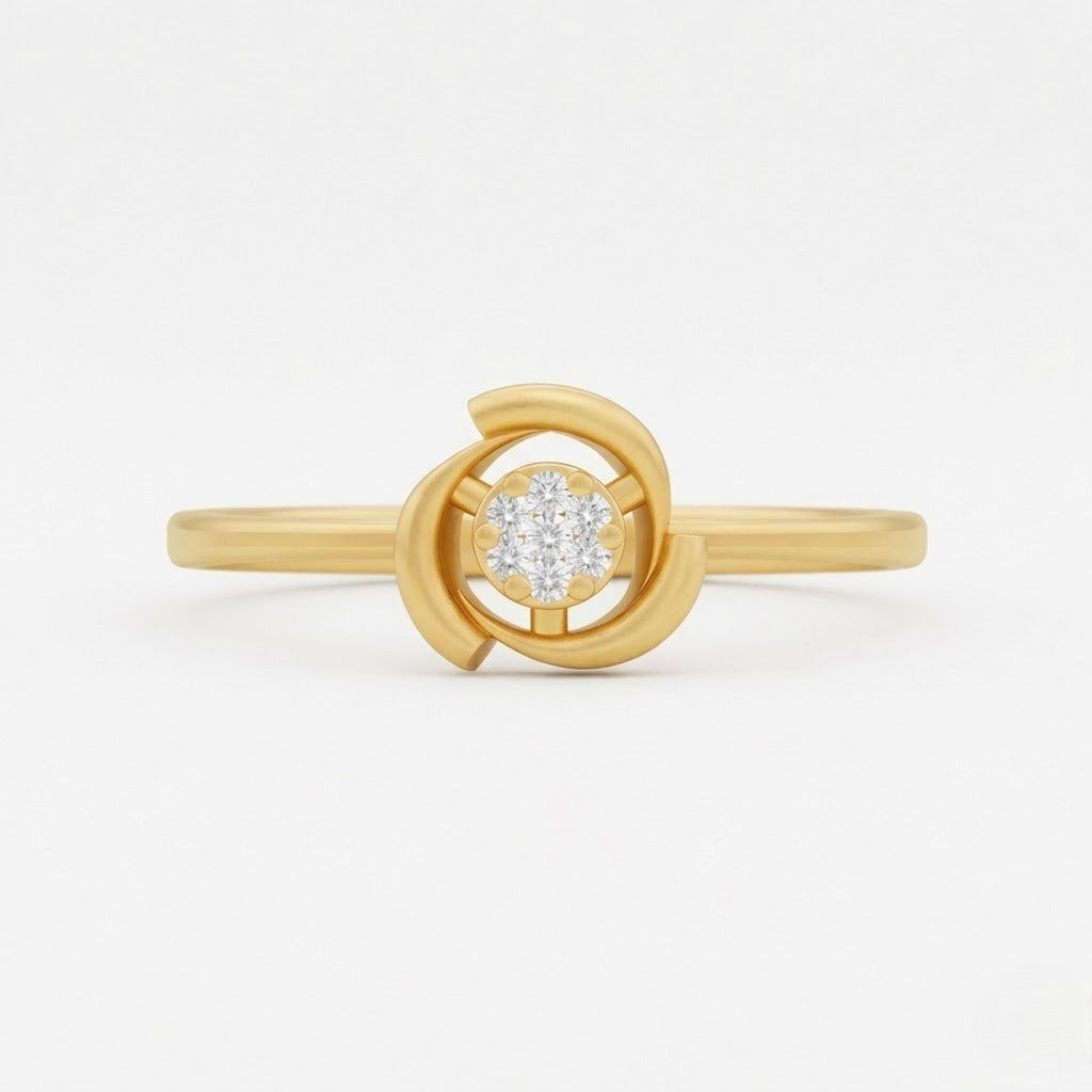 Swirl Cluster Halo Ring