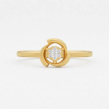 Swirl Cluster Halo Ring