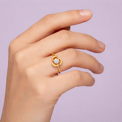Swirl Cluster Halo Ring