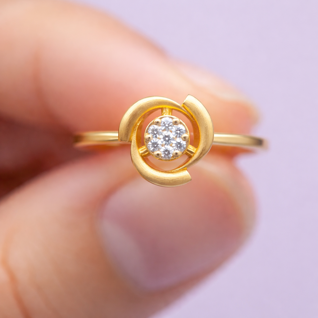 Swirl Cluster Halo Ring