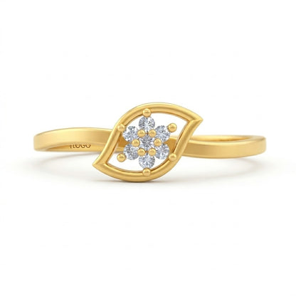 Leaf Cluster Elegance Ring