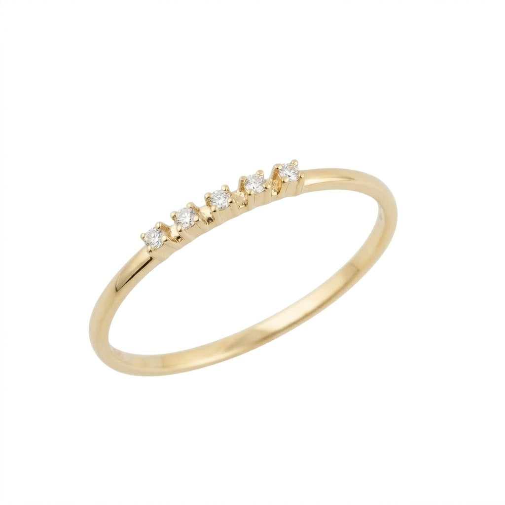 Classic Five-Stone Band Ring