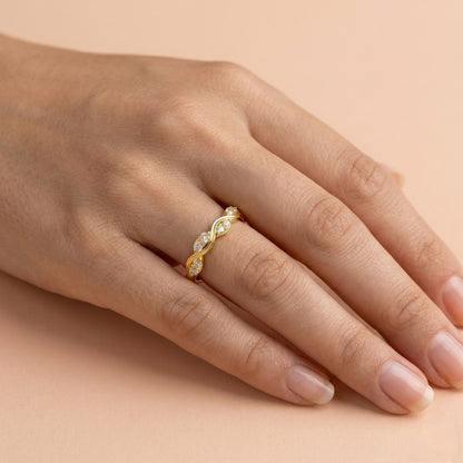 Infinity Wave Design Ring