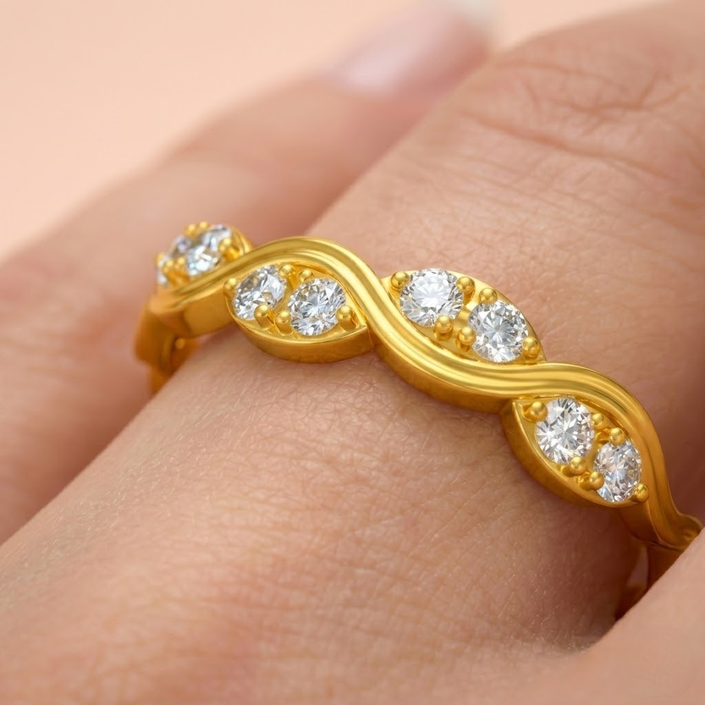 Infinity Wave Design Ring