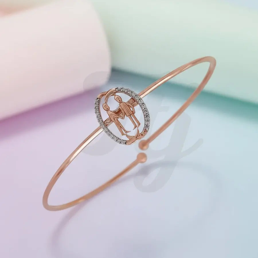 Forever Friends Handshake Gold Bangle