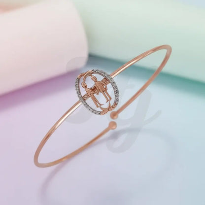 Forever Friends Handshake Gold Bangle