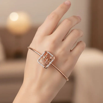 Eternal Bond Father Son Gold Bangle