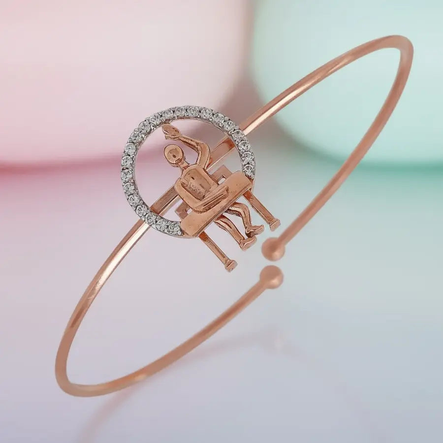 Reach for Stars Gold Bangle
