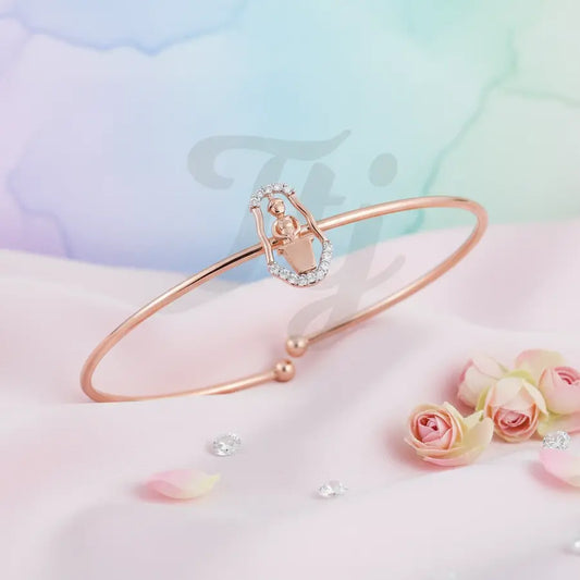 Inspiring Voices Gold Bangle