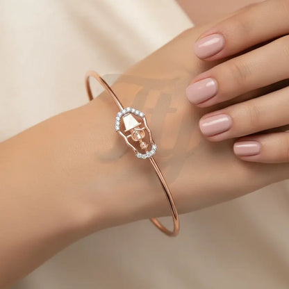Inspiring Voices Gold Bangle