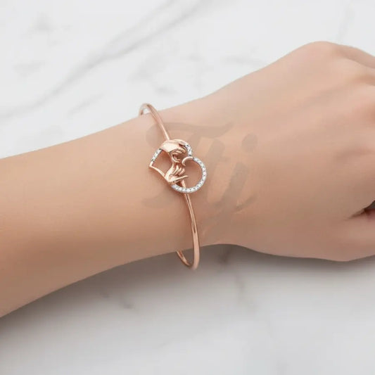 Promise Sealed Gold Bangle