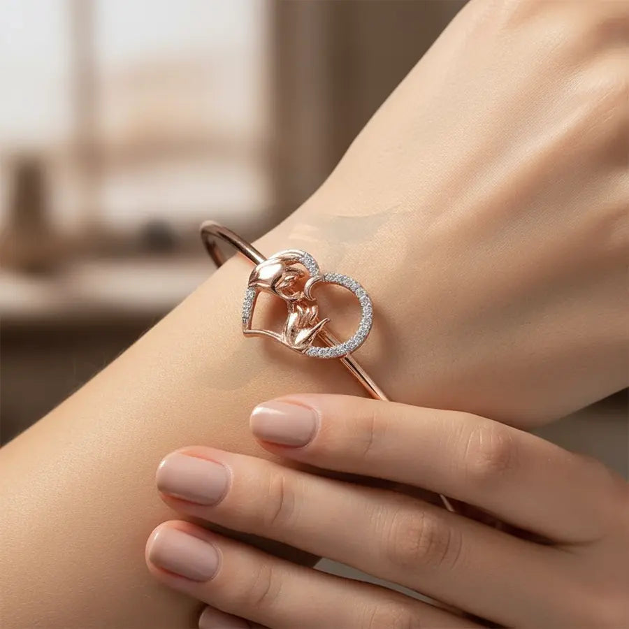 Promise Sealed Gold Bangle