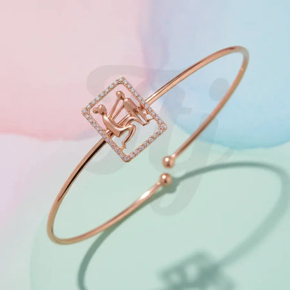 Mother's Loving Care Gold Bangle
