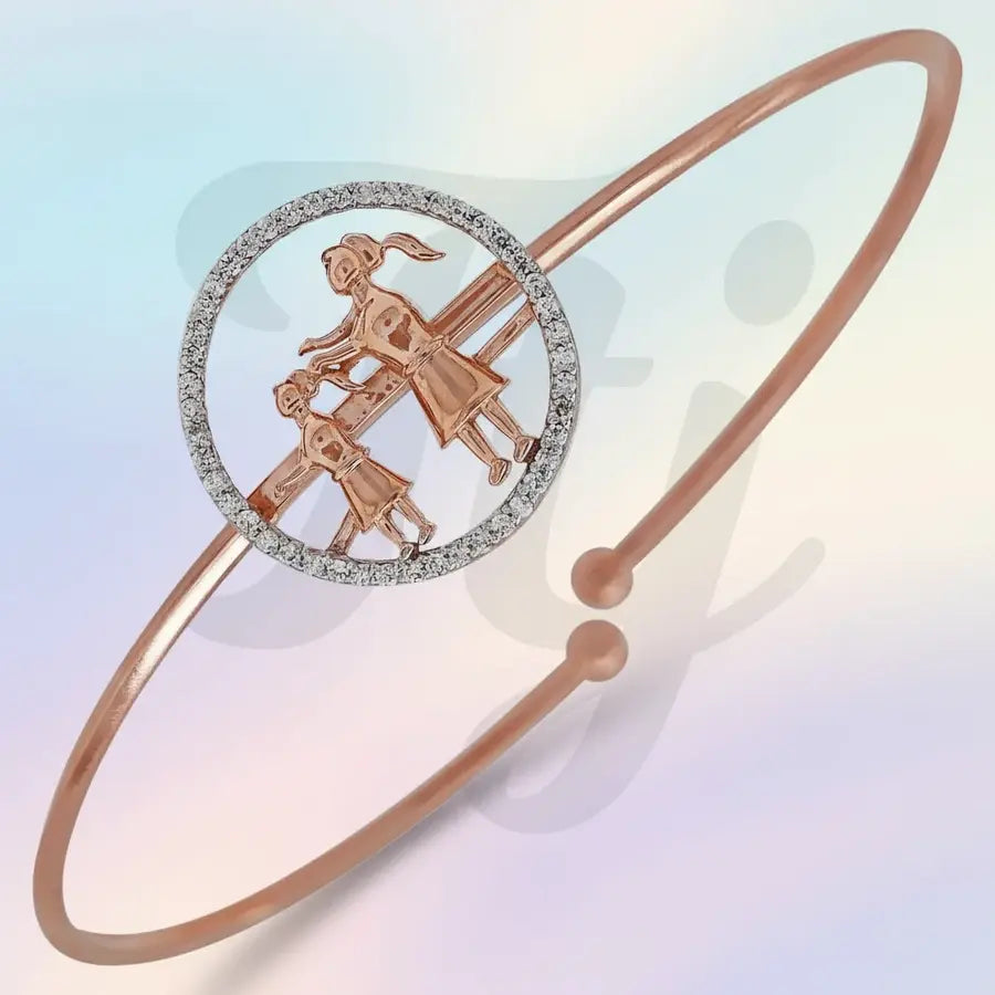 Tender Hair Ties Gold Bangle