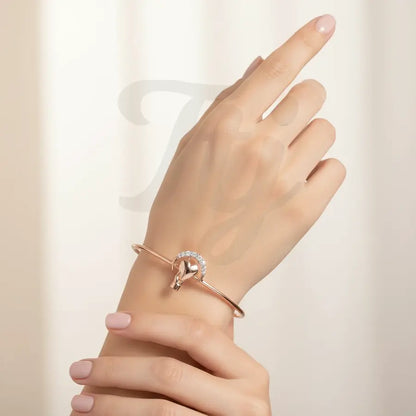 Heartfelt Grace Gold Bangle