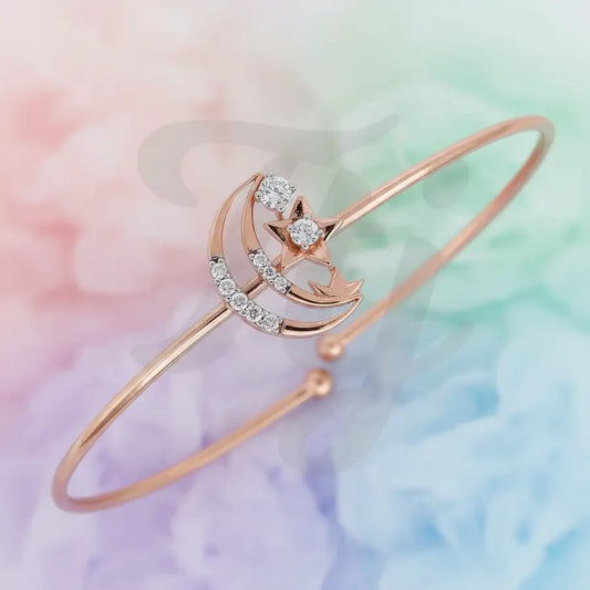 Moon Star Magic Gold Bangle
