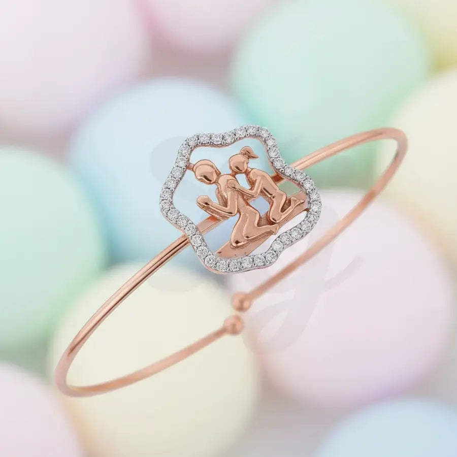 Prayerful Moments Gold Bangle