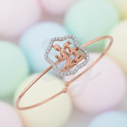 Prayerful Moments Gold Bangle