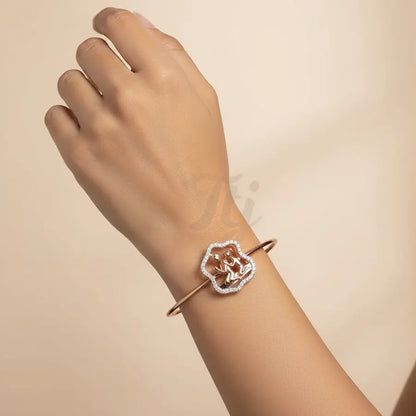 Prayerful Moments Gold Bangle