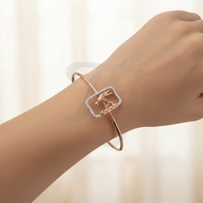Clean Hands Gold Bangle