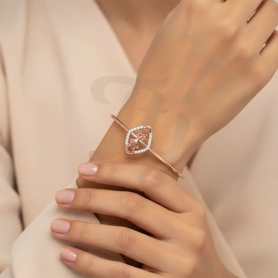 Rhythmic Classical Dance Gold Bangle