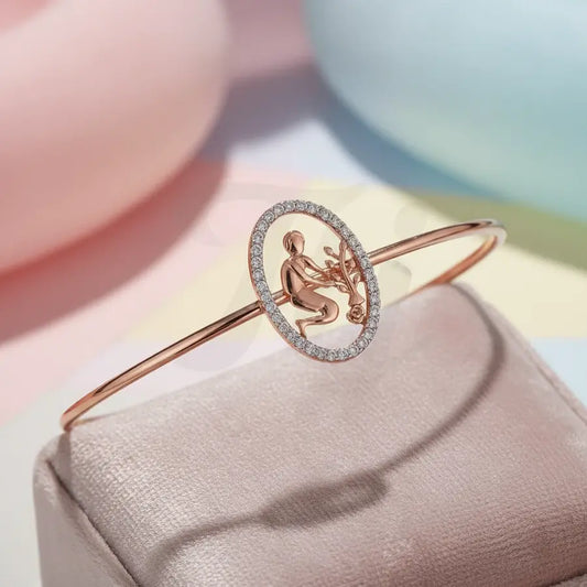 Nature's Planting Moment Gold Bangle