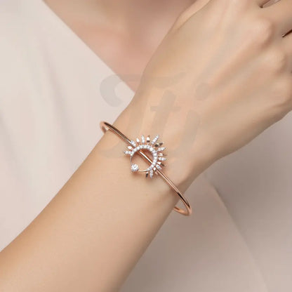 Golden Sunrise Radiance Gold Bangle