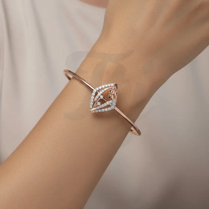 Diamond Blossom Dream Gold Bangle