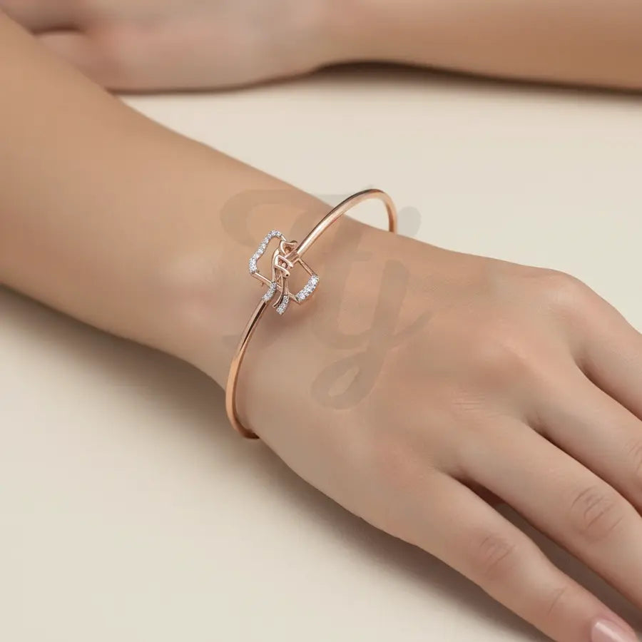 Melodic Raaga Essence Gold Bangle