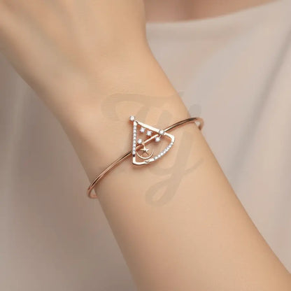 Sparkling Stars Stones Gold Bangle