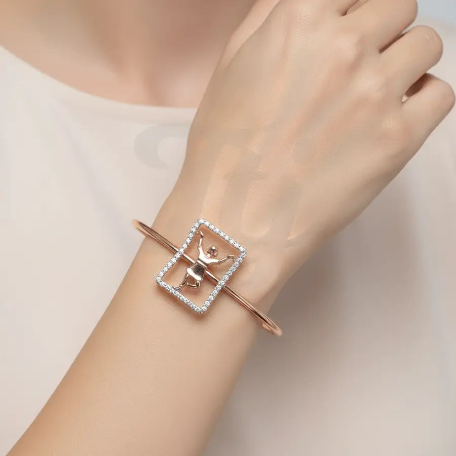 Iconic Dance Revival Gold Bangle
