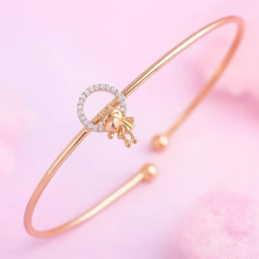 Gentle Doll Delight Gold Bangle