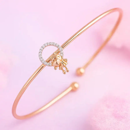 Gentle Doll Delight Gold Bangle