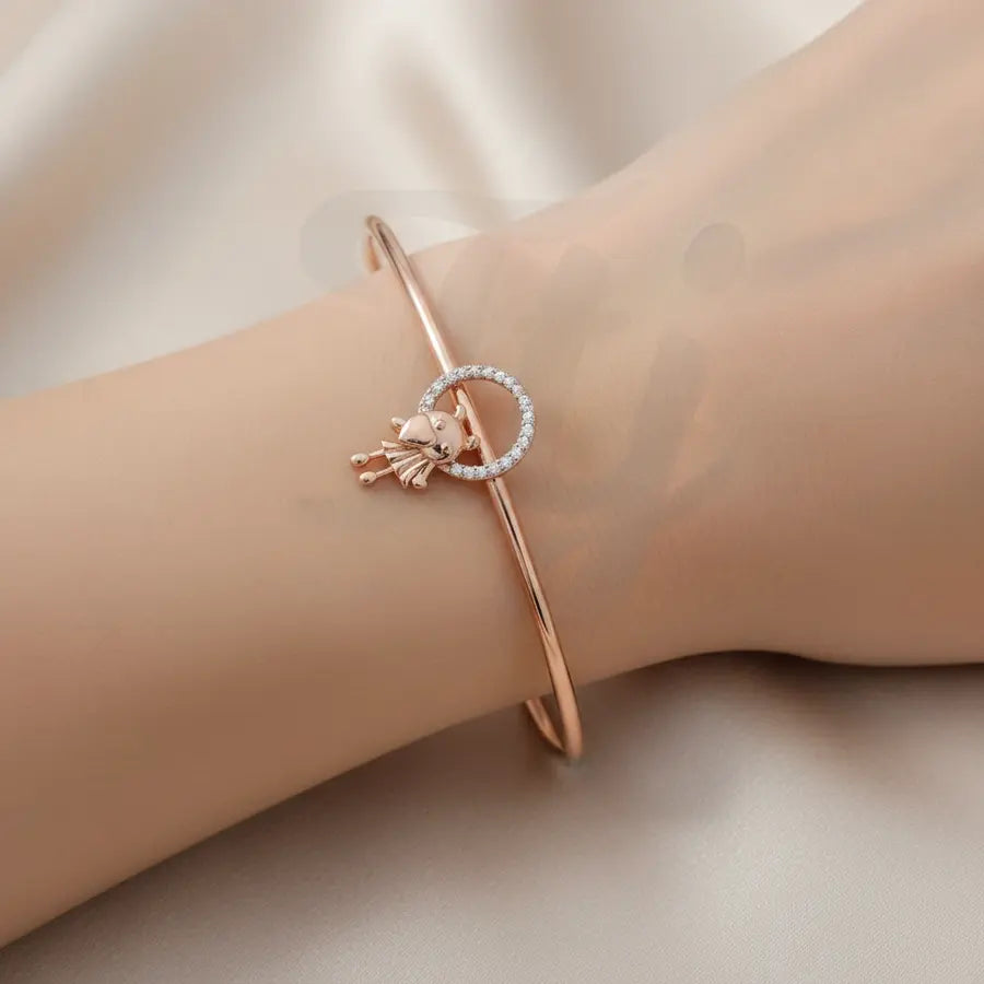 Gentle Doll Delight Gold Bangle