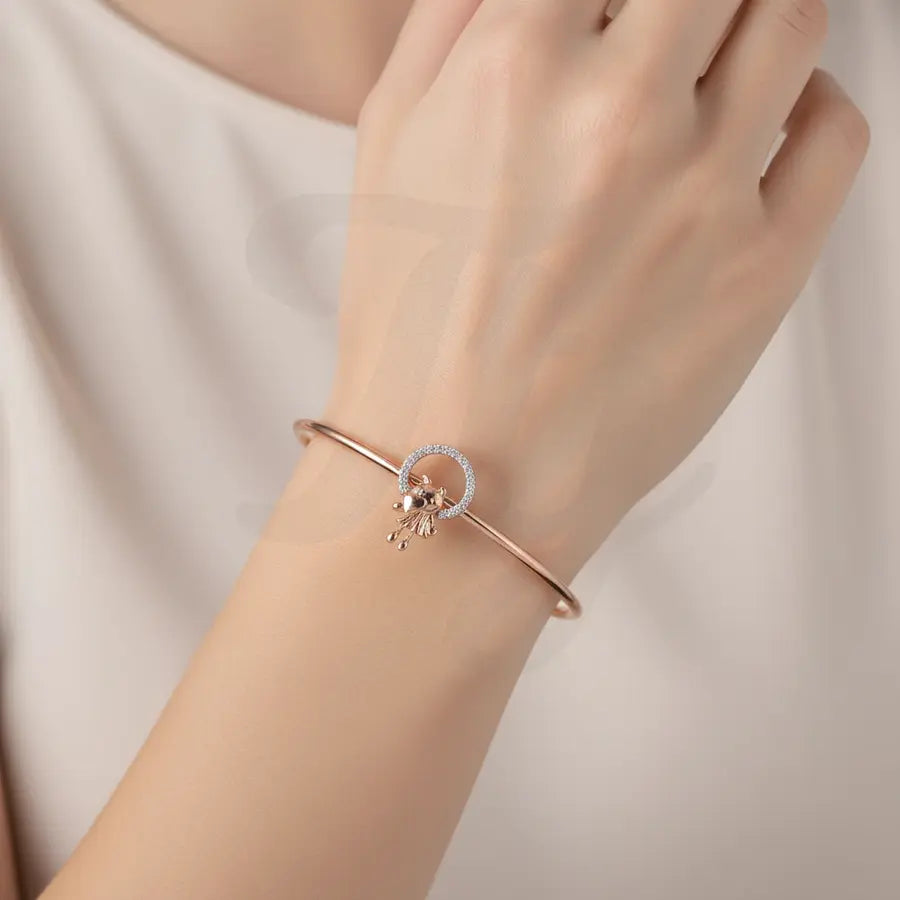 Gentle Doll Delight Gold Bangle