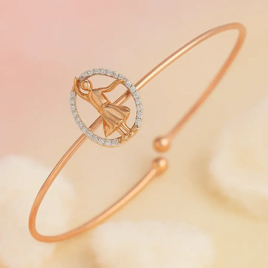 Dance Muse Gold Bangle