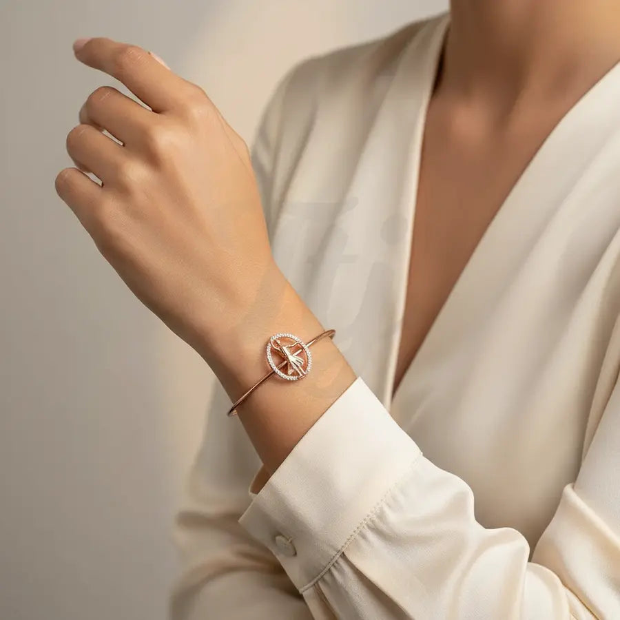 Dance Muse Gold Bangle