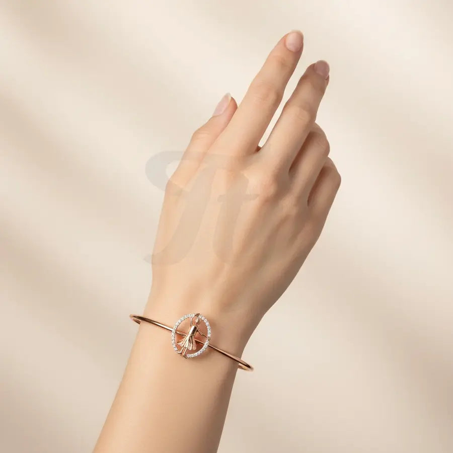 Dance Muse Gold Bangle