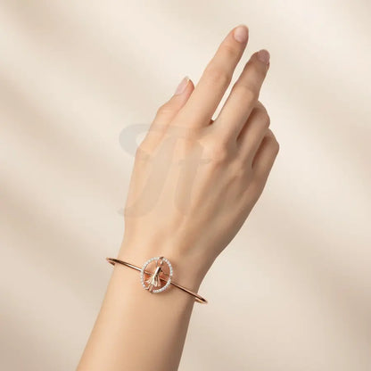 Dance Muse Gold Bangle