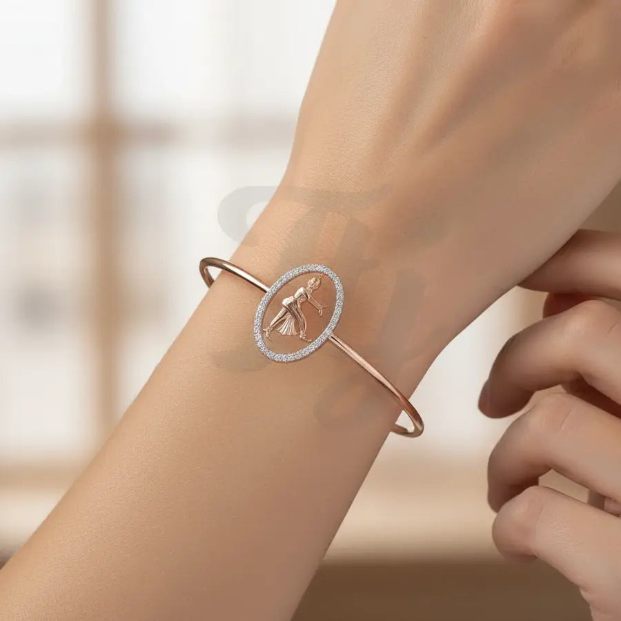 Divine Dance Grace Gold Bangle