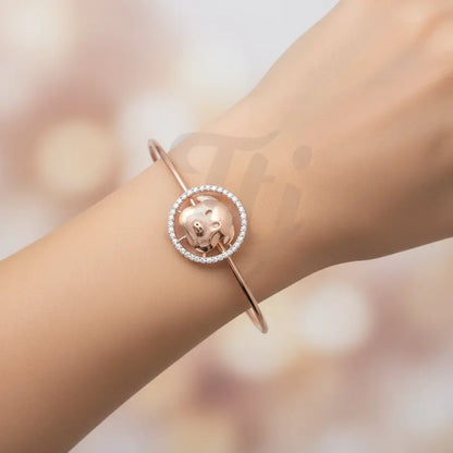 Lucky Piggy Gold Bangle