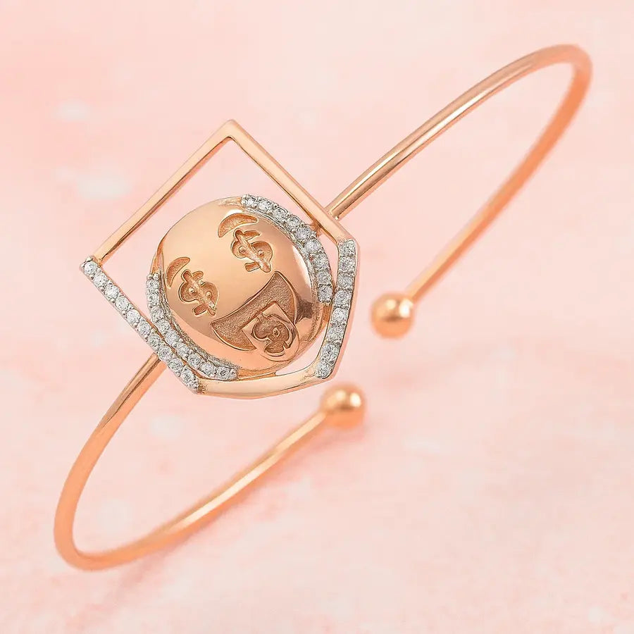 Money Smile Gold Bangle