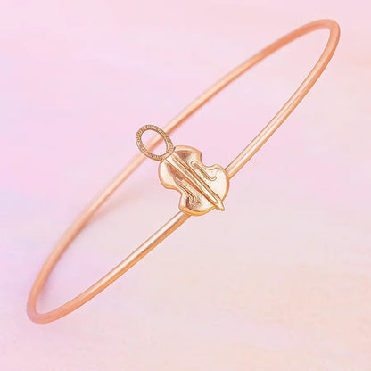 Cello Gold Bangle