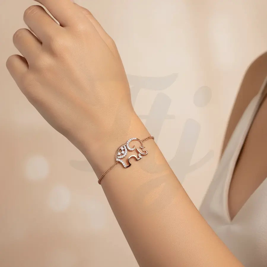 Elephant Gold Bracelet