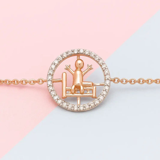 Morning Stretch Vibes Gold Bracelet