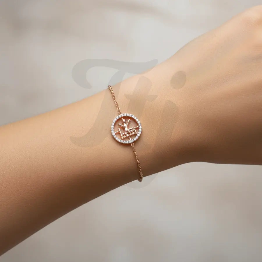 Morning Stretch Vibes Gold Bracelet