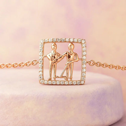 Cleaning Team Gold Bracelet