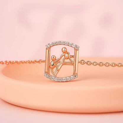 Lifting Someone Up Gold Bracelet